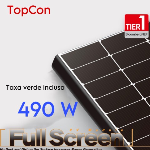 Panouri solare DAH DHN-60X16/FS(BW) 490W