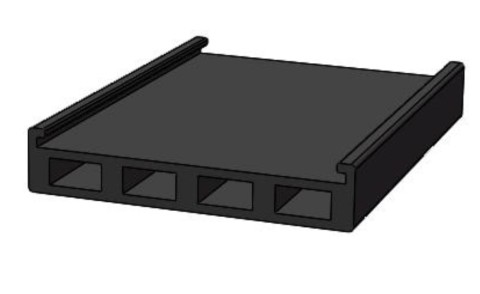 Cauciuc pentru sina Est-Vest  L300mm LP