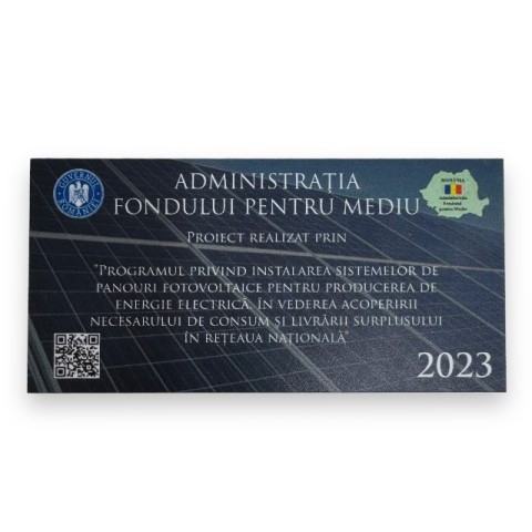 Panou informare Casa Verde 2023