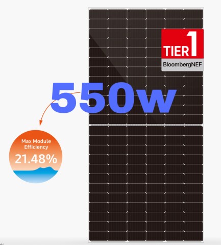 Panouri solare Dah DHM-72X10-550W