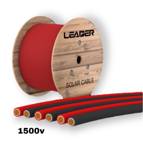 Cablu fotovoltaic rosu 6mm LEADER