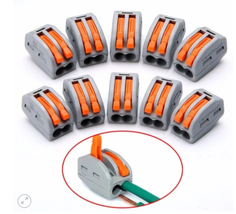 Clema tip Wago cu 2 pini (conector doza)