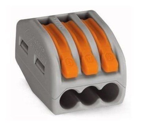 Clema tip Wago cu 3 pini (conector doza)