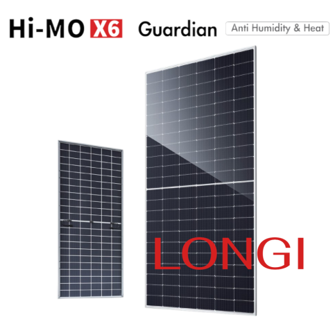 Panouri fotovoltaice LONGI 580W anti-umezeala si caldura Hi-MO X6 LR5-72HTDR-580M