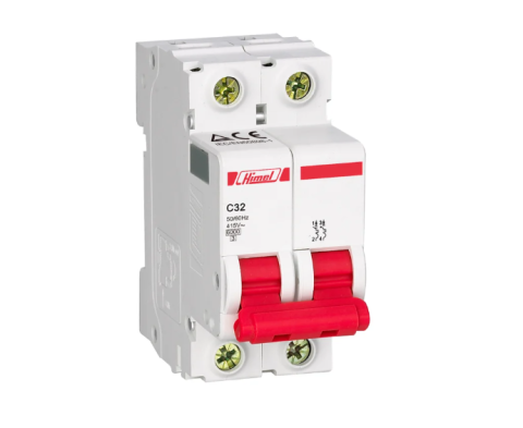 Disjunctor automat HDB3w C 2P 4.5kA 32 A