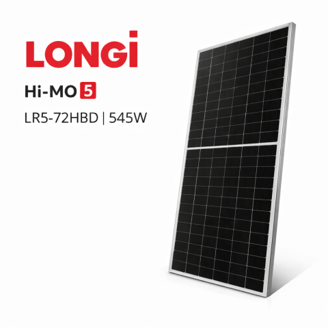 Panouri fotovoltaice LONGI 545W bifaciale Hi-MO5 LR5-72HBD-545M