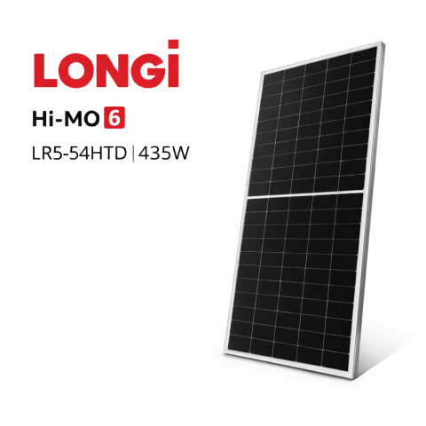 Panouri fotovoltaice LONGI 435W monocristalin Hi-MO 6 Explore LR5-54HTD-435M